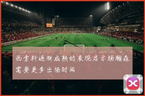 西索科逐渐成熟的表现启示杨瀚森需要更多出场时间