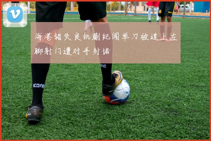 海港错失良机蒯纪闻单刀被追上左脚射门遭对手封堵